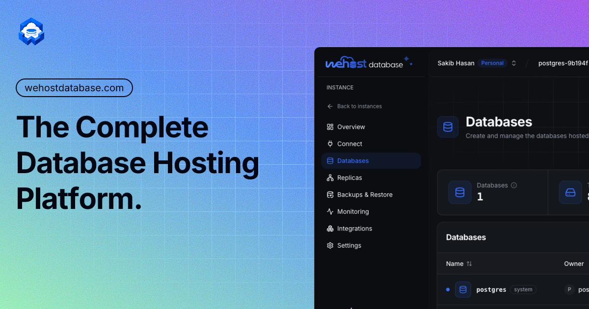 WeHostDatabase screenshot 1 of 1